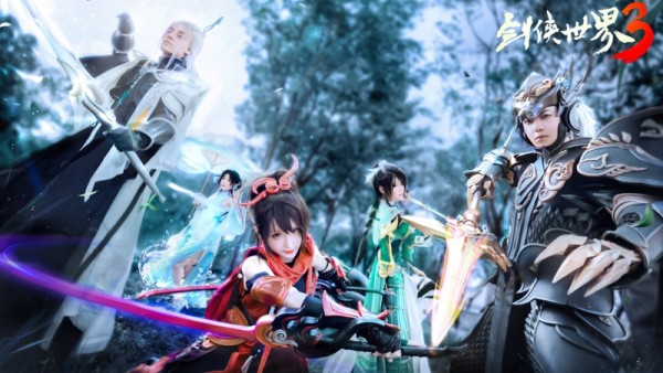 五大门派聚首！《剑侠世界 3》神级 cosplay 大片曝光